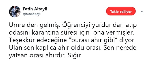 Fatih Altaylı Öğrenci Yurdunu Ahıra Benzeten Kişiye Sert Tepki Gösterdi: 'Sen Nerede Yatsan Orası Ahırdır, Sığır'