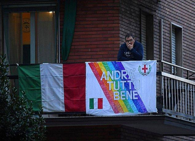 İtalya'da 345 kişi daha hayatını kaybetti