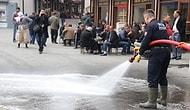 Koronavirüs Önlemi Olarak Cadde ve Yolları Yıkayan Belediyelerin Görüntülerinden Hazırlanan 'Satisfaction'lı Müthiş Video
