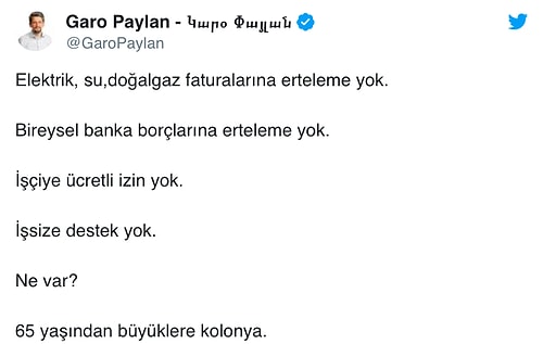 Kim, Ne Dedi? Erdoğan'ın Koronavirüs Önlem Paketine Sosyal Medyadan Eleştiriler Geldi