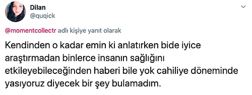 Fırsatçı Fenomenler Yine İş Başında! Eylül Öztürk 'Koronavirüs İlacı Bulundu' Diye Bir Ürünün Reklamını Yaptı