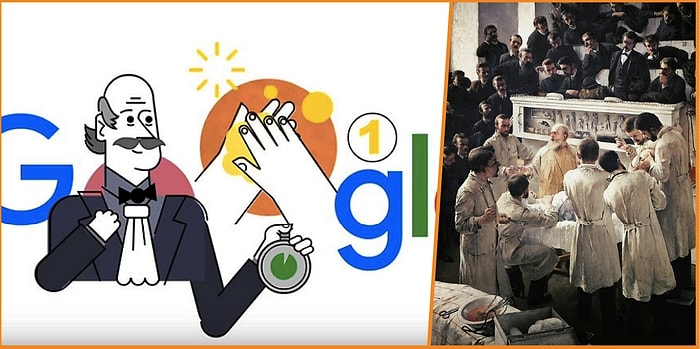 Google  Ignaz Semmelweis ile Doğru El Yıkamanın Aşamalarını Anlatan Bir Doodle ve Video Hazırladı