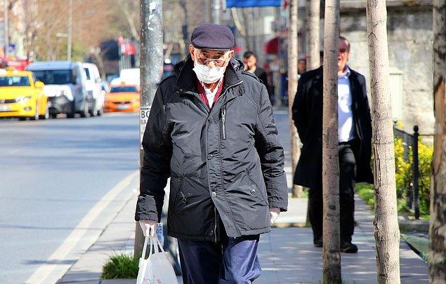 Türkiye'de 65 yaş ve üstü kişilere sokağa çıkma sınırlaması