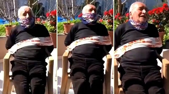 Evde Kalın Uyarılarına Uymayan Adamı Bağlayarak Koronavirüsten Koruyan Kızları