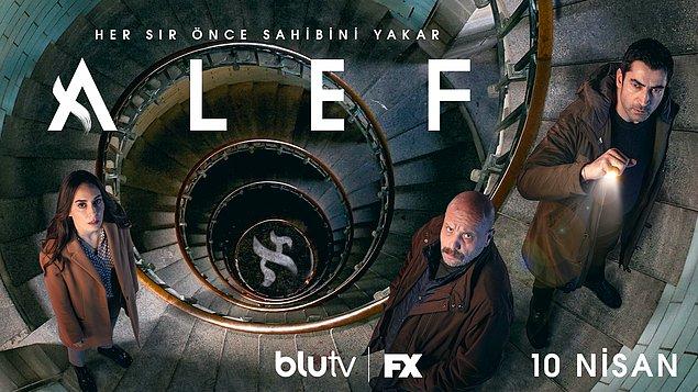 1. Başrollerinde Kenan İmirzalıoğlu, Ahmet Mümtaz Taylan ve Melisa Sözen'in yer aldığı "Alef" dizisi  10 Nisan'da BluTV'de izleyiciyle buluşacak.