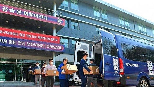 14. Güney Kore Futbol Milli Takımı'nın antrenman tesislerinin, yeni tip koronavirüs tedavisi gören hastalar için hizmet vereceği açıklandı.
