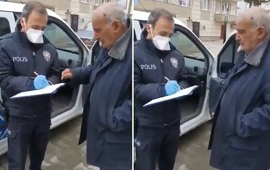 Market Alışverişi İçin Polise Liste Veren Amca: 'Menemen Falan Yaparım Biber Acı Olsun'