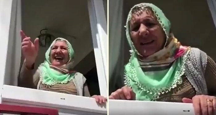 Sokağa Çıkabilmek İçin Oğluna Yalvaran Teyze: 'Parkta Bir Tur Atıp Geleyim'