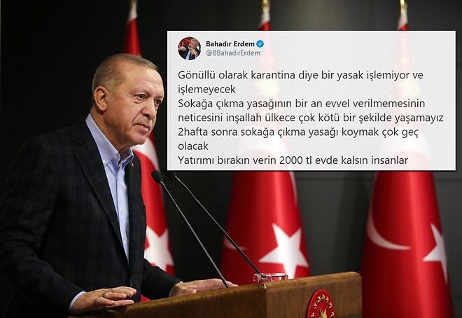 Erdoğan'ın Açıkladığı Tedbir Paketi İçin Sosyal Medyada Ne Dediler?