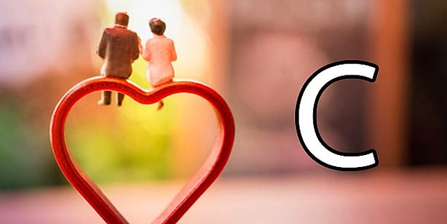 Ruh eşinin isminin ilk harfi "C"!