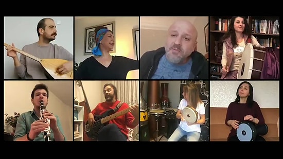Kardeş Türküler'den 'Evde Kal' Mesajı: Sanat Eve Sığar