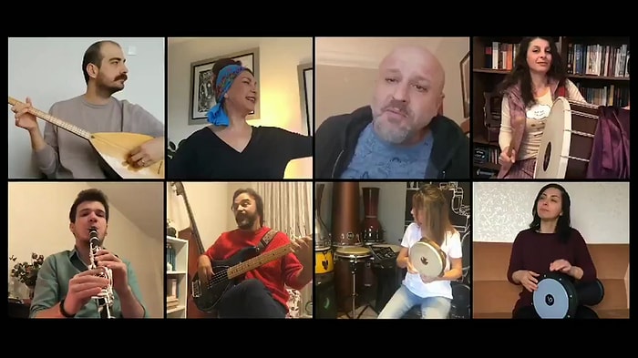 Kardeş Türküler'den 'Evde Kal' Mesajı: Sanat Eve Sığar