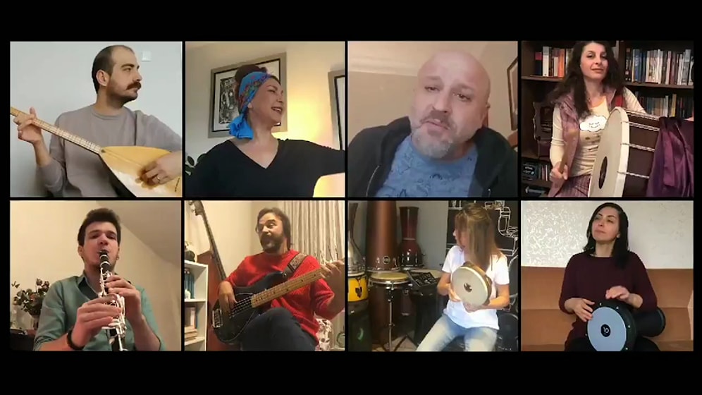 Kardeş Türküler'den 'Evde Kal' Mesajı: Sanat Eve Sığar