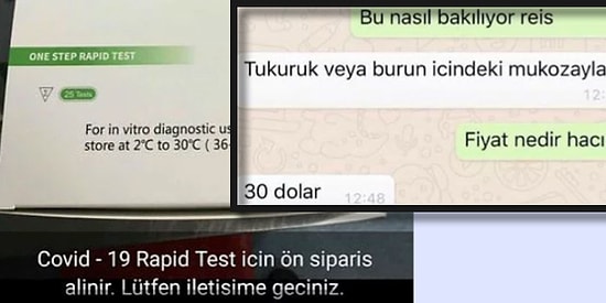 AKP Milletvekilinin Oğlu Koronavirüs Testlerini 30 Dolara Satıyor İddiası Büyük Tepki Gördü