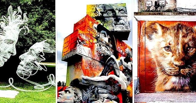 Şehrin Sokaklarına Yaratıcılığın Çarpıcı Gücünü Katıp Ağzımızı Açık Bırakan Sokak Sanatçılarından 20 Çalışma