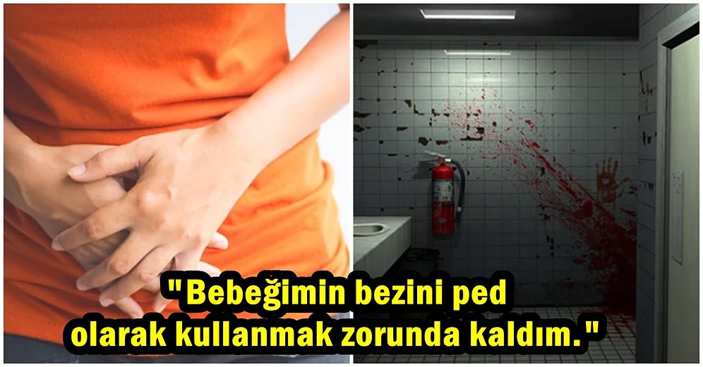 Regl Döneminde Yaşadıkları Talihsizliklerden Dolayı Birbirinden Garip Anılar Biriktiren 21 Kadın