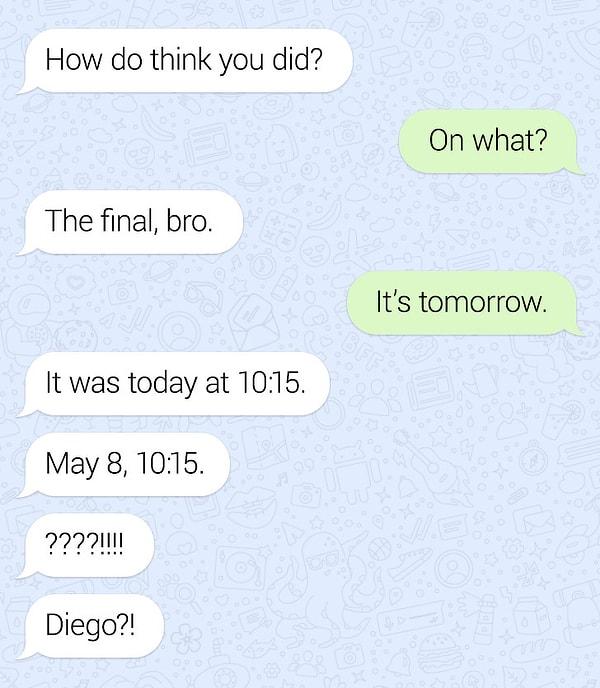6. Diego, bu günü bir daha asla unutmadı!