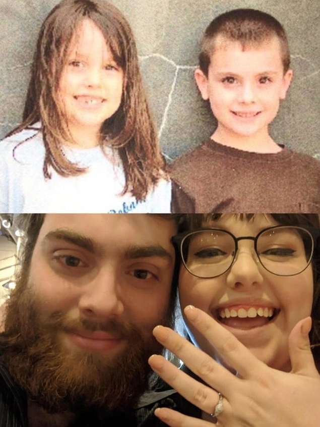 Çocukluktan beri en yakın arkadaş olup, yıllar sonra nişanlı olmaları.