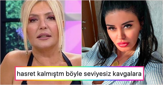 Koşun, Kaos Var! Ebru Polat ile Kendisine 'Şişme Bebek' Diyen Sunucu Seda Akgül Birbirine Girdi