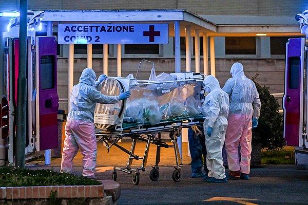 İtalya'da koronavirüsten ölenlerin sayısı 12 bin 428'e yükseldi