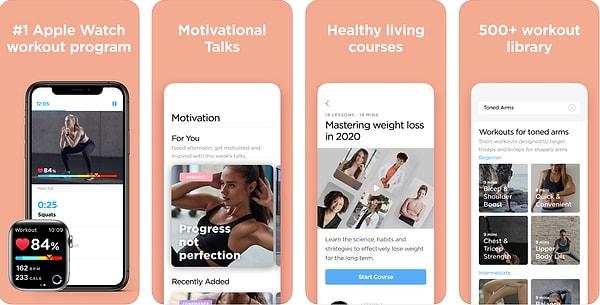 10. Zova: #1 At Home Workout App