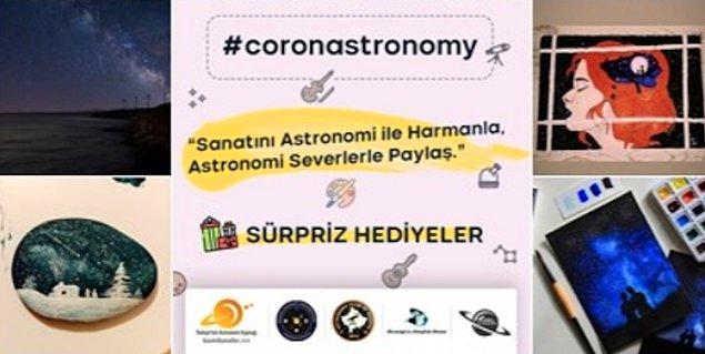 Toplumsal yaşamı etkileyen bu karantina  günlerinde, Türkiye’nin en büyük astronomi platformu olan Kozmik Anafor, öncülüğünde yarışma etkinliği düzenlendi.