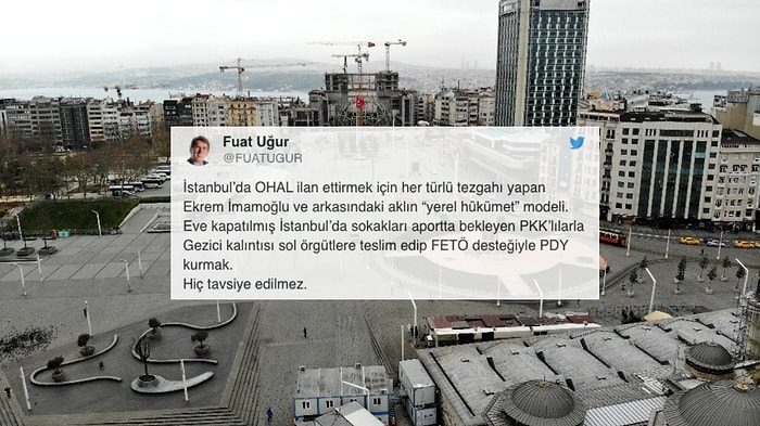 Türkiye Gazetesi Yazarı Fuat Uğur'un OHAL Paranoyası: 'İmamoğlu'nun Amacı Yerel Hükümet Modeli'