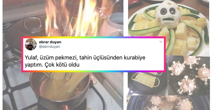 Karantina Günlerinde Yaratıcılıklarının Doruk Noktasına Çıkarak Yaptıkları Yemeklerle Şaşırtan Takipçilerimiz