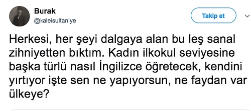 TRT'de Uzaktan Eğitimle İngilizce Dersi Veren Öğretmenin Abartılı Jest ve Mimikleri Eleştirilince Herkes Birbirine Girdi