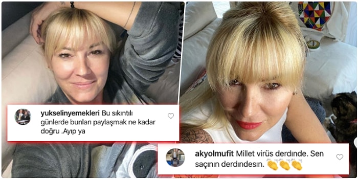 Karantinada Hepimiz Çok Gerginiz! Pınar Altuğ, Fotoğraflarına Ayarsız Yorum Yapanlara Verdiği Cevaplarla Herkesi Güldürüyor