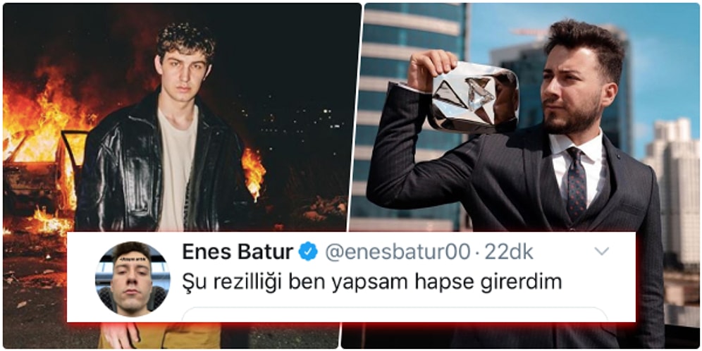 Birbirlerine Girdiler! Berkcan Güven'in Yeni Şarkısını Beğenmeyen Enes Batur Demediğini Bırakmadı!