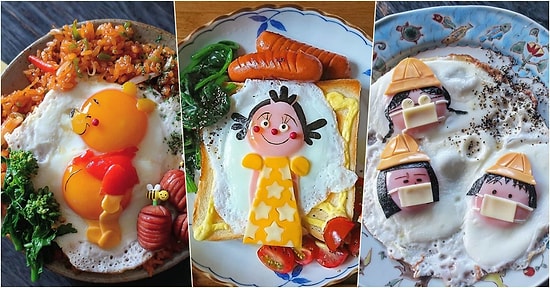 Çocukları İçin Hazırladığı Yumurta Tarifleriyle Hepimizin Ağzının Suyunun Akmasına Neden Olan 'Etoni Mama'