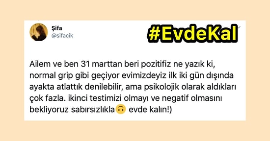 Kendilerinin veya Yakın Çevrelerinin Koronavirüs ile İlgili Deneyimlerini Bizimle Paylaşan Takipçilerimiz