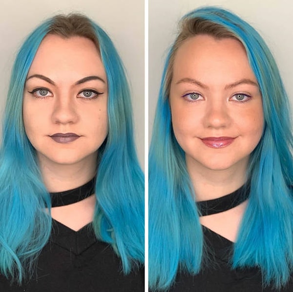 5. «Возможно, макияж, который сделала я, не отражает внутреннего состояния героини, и вы знаете, что я не люблю ломать людей. Но в этот раз мне уж очень захотелось сделать из женщины-вамп мягкую и юную фею».