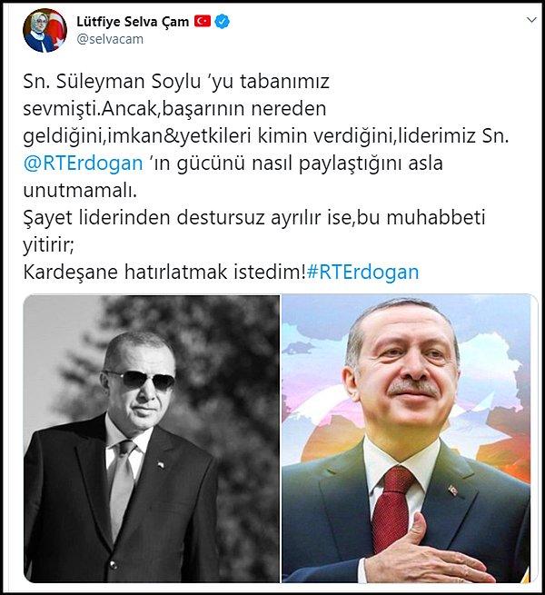 AKP’li Selva Çam’ın tartışılan paylaşımı ise şöyle: