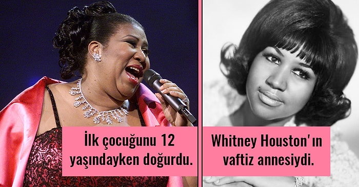 Sesiyle Müzik Tarihine Yön Veren Aretha Franklin Hakkında Pek Çoğu İlginç 13 Bilgi