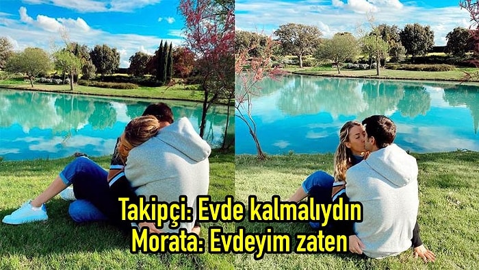 Bir Hacı Sabancı Vakası Daha! Alvaro Morata 'Evde Kal' Diyen Takipçisine Verdiği Cevapla Birazcık Üzdü