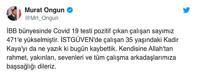 İBB’de çalışan 471 kişide koronavirüs testi pozitif çıktı