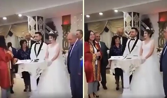 Nikah Kıyılırken 'Evet' Diyeceği Sırada Arkadaşının Açtığı 'Son Pişmanlık Neye Yarar' Şarkısı ile Şoka Uğrayan Damat