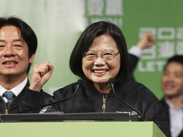 2. Tayvan da mücadelede lider ülkelerden bir tanesi ve Tsai Ing-Wen tarafından yönetiliyor.