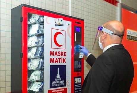 Tunç Soyer Duyurdu: İzmir Büyükşehir Belediyesi'nden Metro İstasyonlarına 'Maskematik' Otomatı