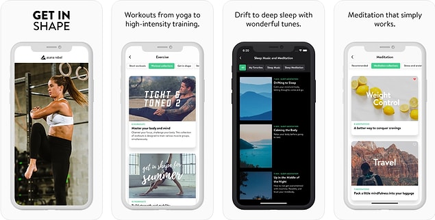 8. Asana Rebel: Get in Shape