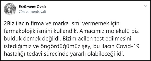 Prof. Dr. Ercüment Ovalı: 'Dornaz Alfa İlacını Biz Bulmadık'