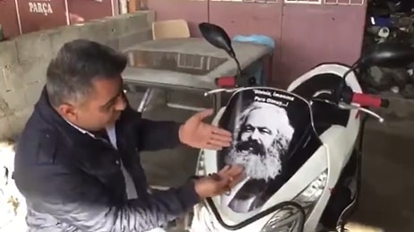 Oğluna Motosiklet Alan Adamın Karl Marx İsyanı: 'Babama Benzemiyor Dedeme Benzemiyor'