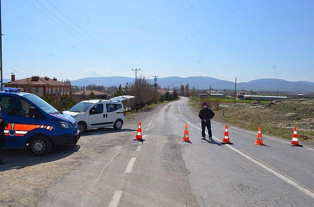 Kayseri'de bir mahalle karantinaya alındı