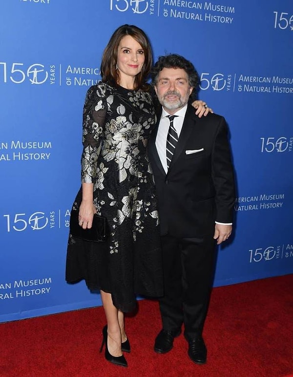 Тина Фей с мужем Джефом Ричмондом