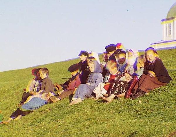 9. Деревенские детишки