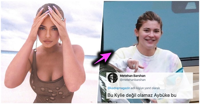 Kylie'ye Bunu Yapan Karantina Bize Neler Yapmaz! Kylie Jenner'ın Doğal Halini Görünce Epey Şaşıracağınız Kesin