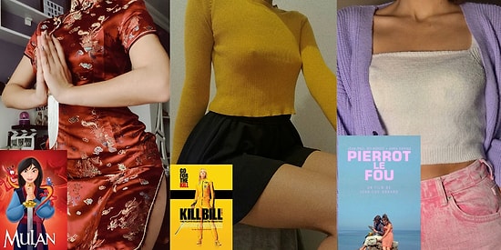 Film Afişlerinden İlham Alarak Yarattıkları Rengarenk Kombinlerle Karantinayı Eğlenceli Hale Getiren 16 Kadın