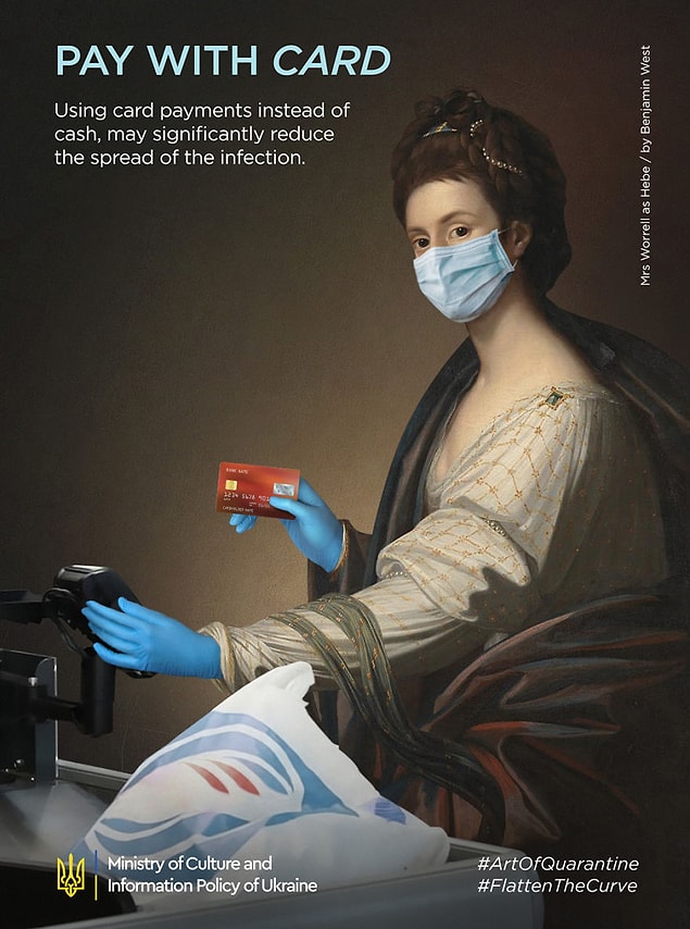 7. Benjamin West, ''Mrs. Wordell as Hebe''